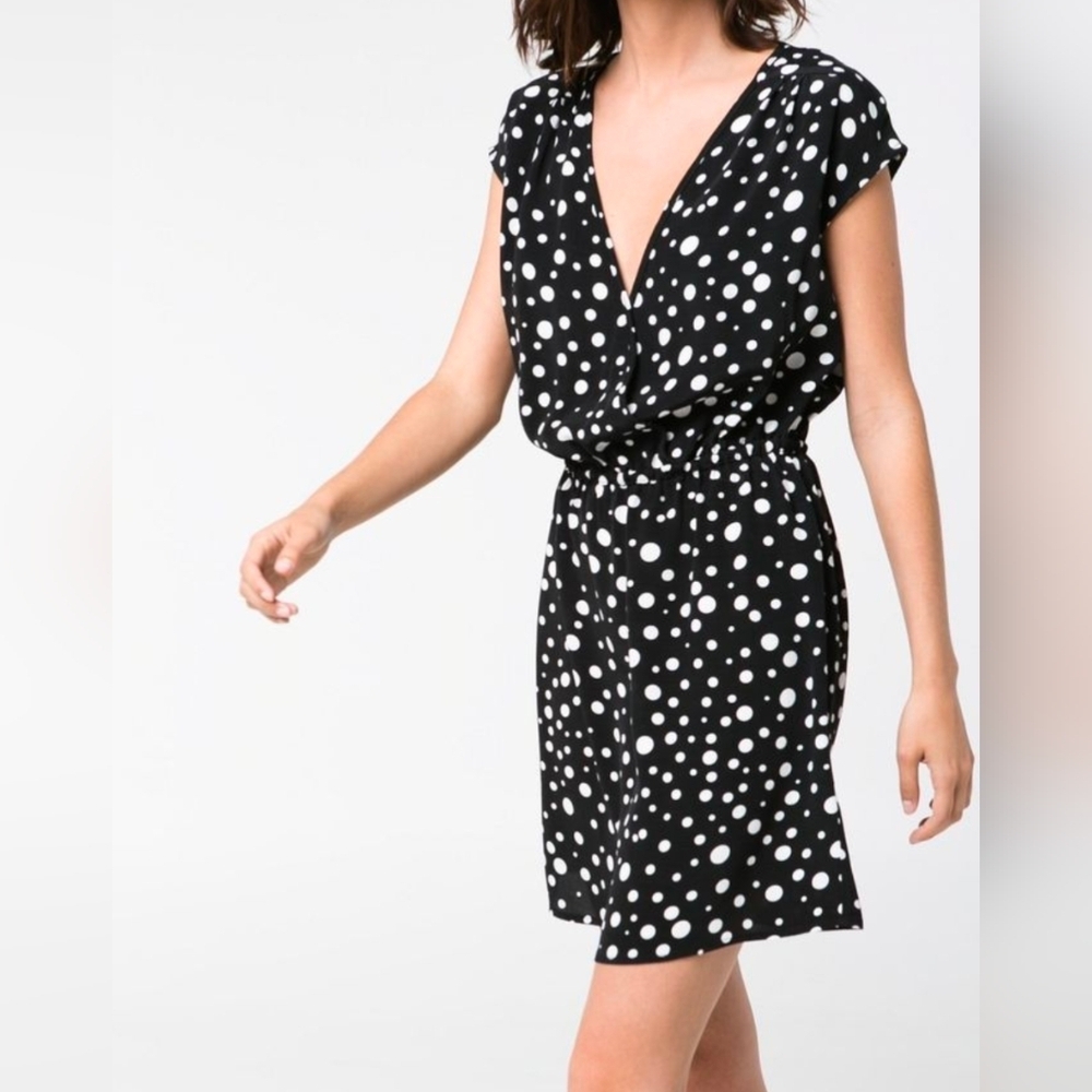 Mango Mini Dress with polkadots